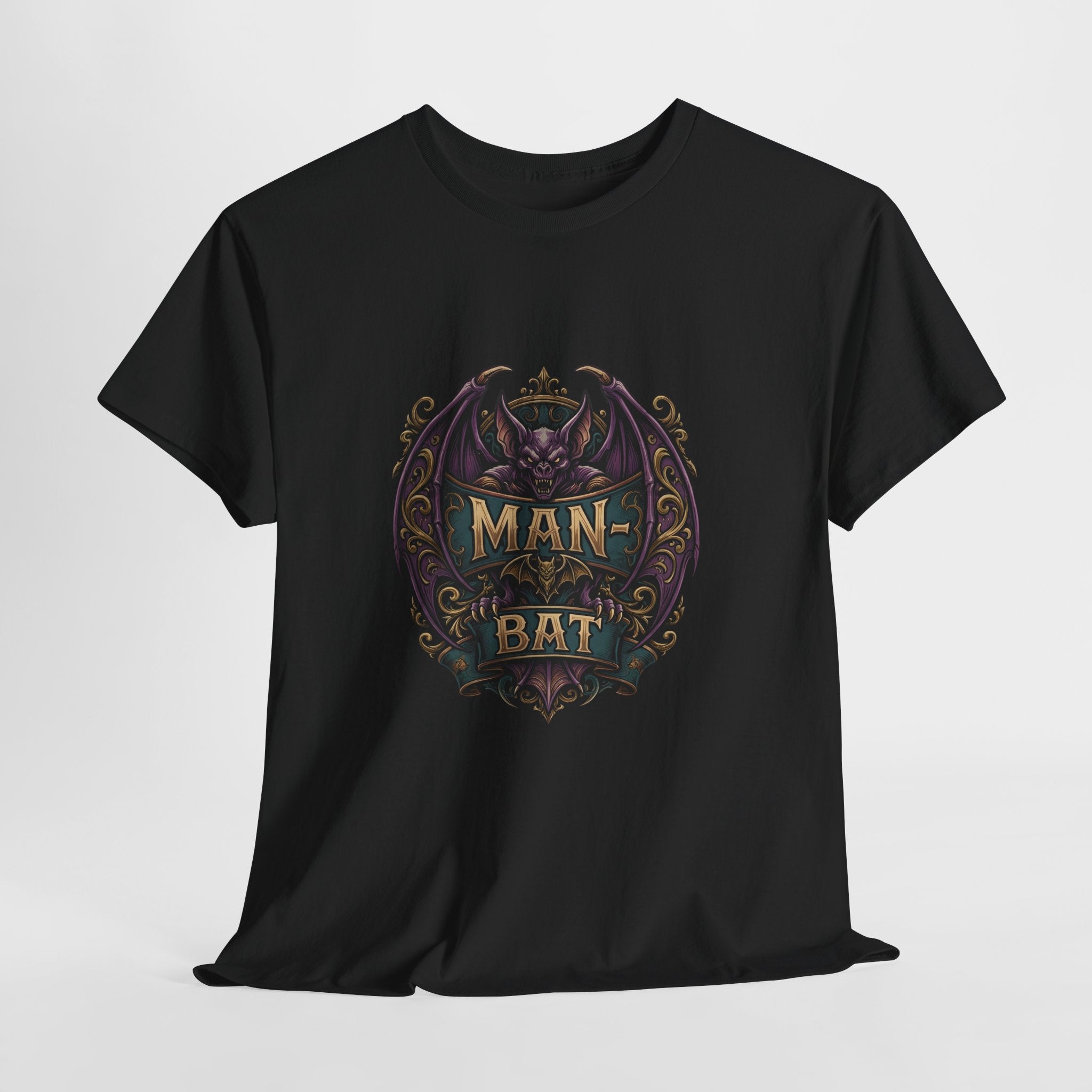 Gotham After Midnight: Man-Bat Baroque Unisex Cotton Tee