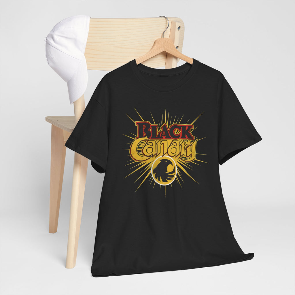 Black Canary Logo T-Shirt — Dinah Lance Justice Society of America Tee