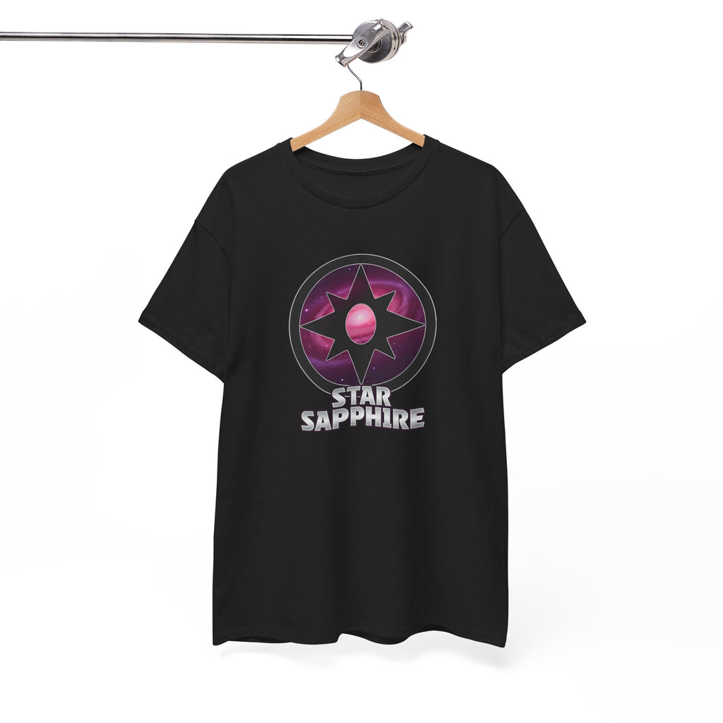 Teen Titans Star Graphic Tee — DC Star Sapphire Gem Logo T-Shirt