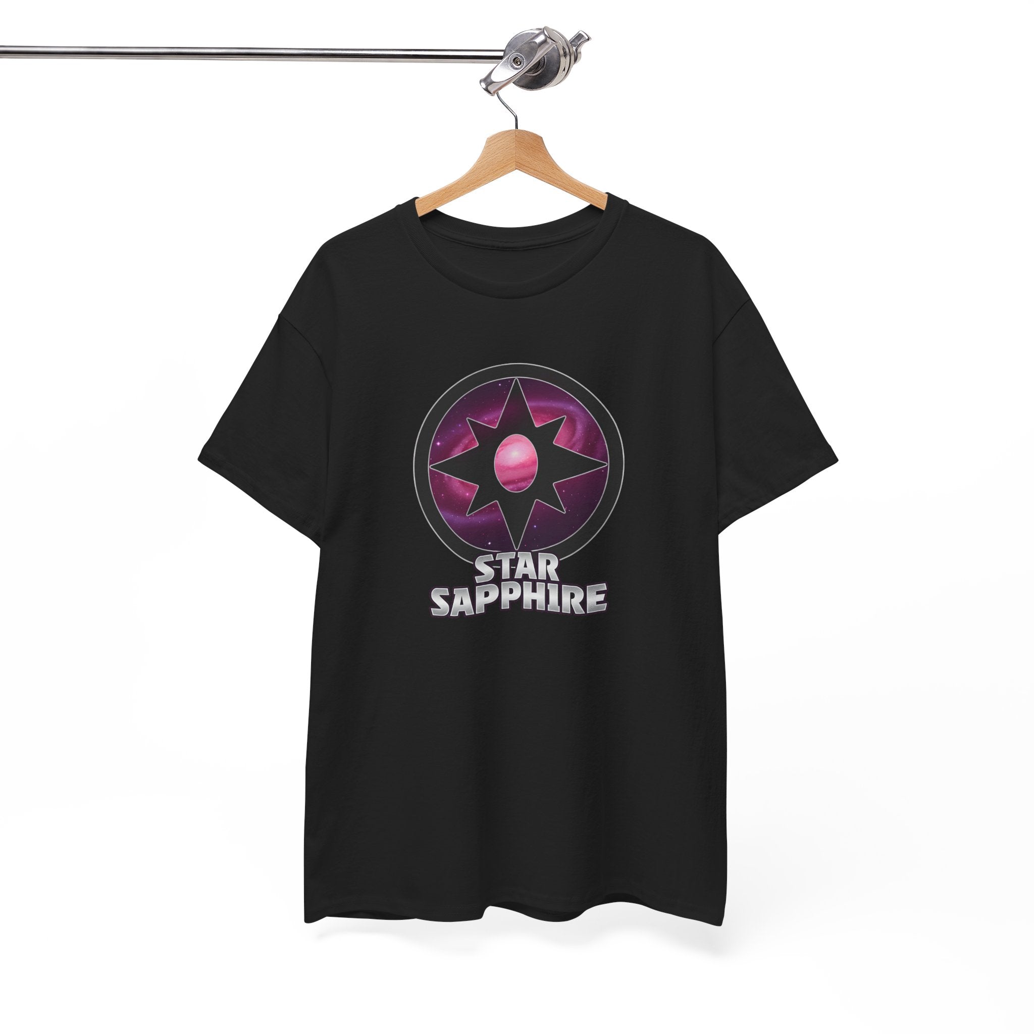 Teen Titans Star Graphic Tee — DC Star Sapphire Gem Logo T-Shirt