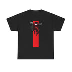 Marvel Miles Morales Spider-Man T-Shirt – Red Vertical Stripe Design | Premium Superhero Tee for Fans