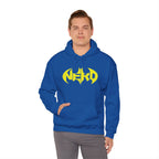 Nerd Batman Yellow Graphic Unisex Streetwear Hoodie
