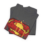 Superman Graffiti Dripping S Shield Black Unisex T-Shirt