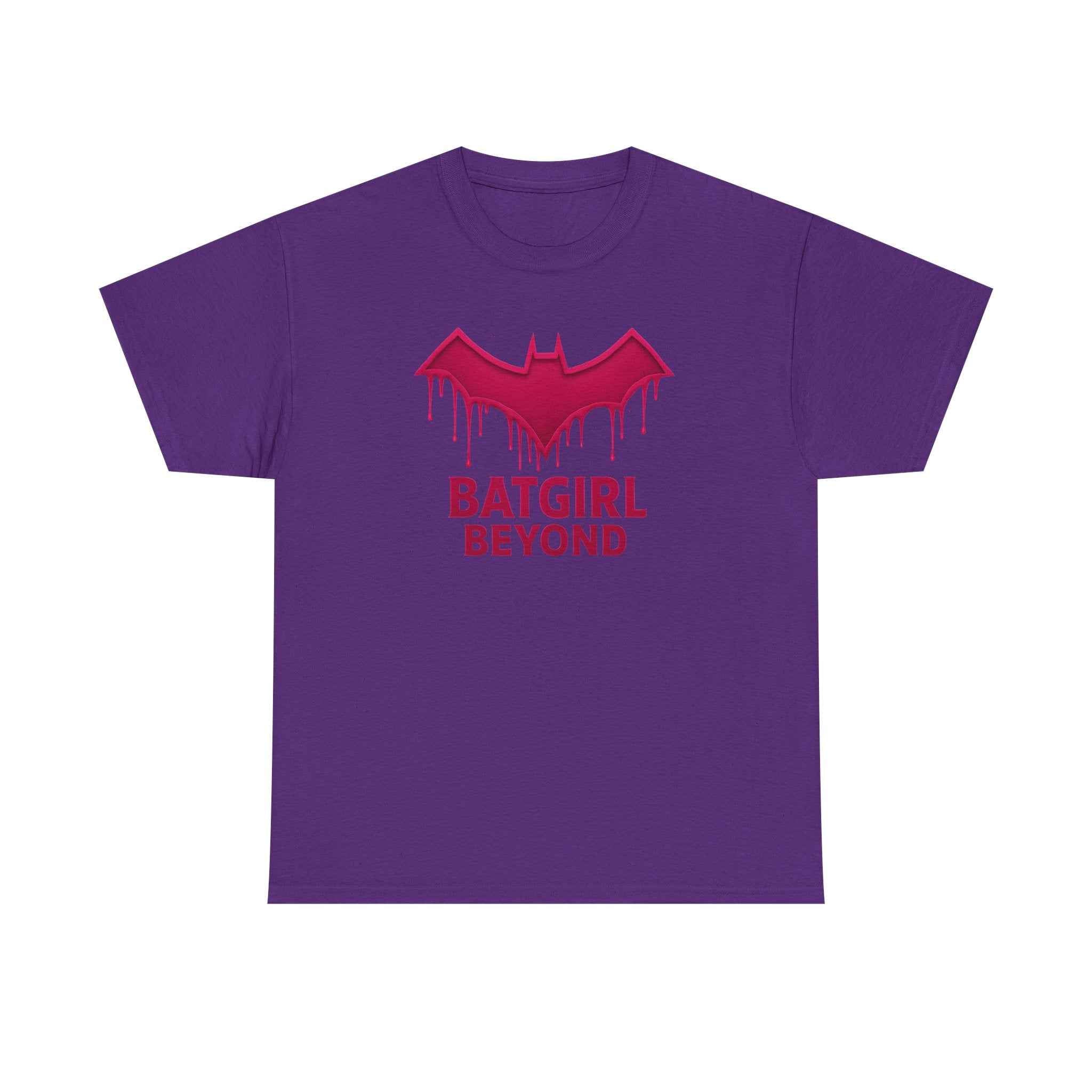 Beyond The Edge Batgirl Neon Grunge Unisex T-shirt
