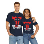 Deadpool "Maximum Effort" Gun Eyes Unisex Graphic Tee