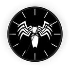 Venom Logo Wall Clock — Eddie Brock Villain Home Decor