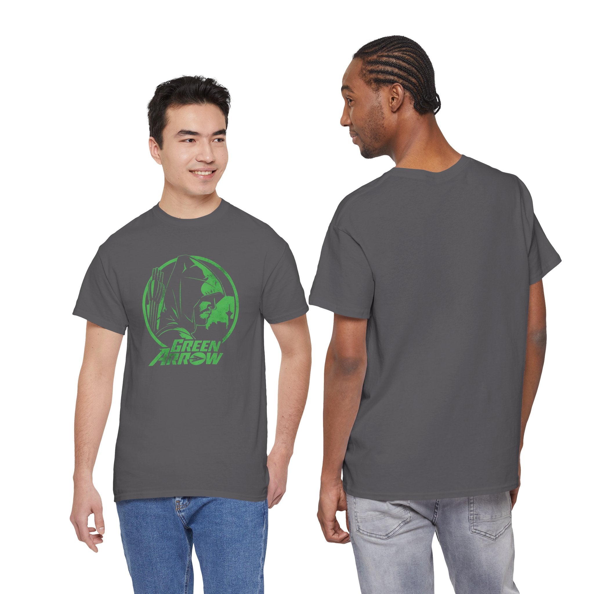 DC Green Arrow Graphic Tee — Oliver Queen - The Arrow Archer Logo T-Shirt