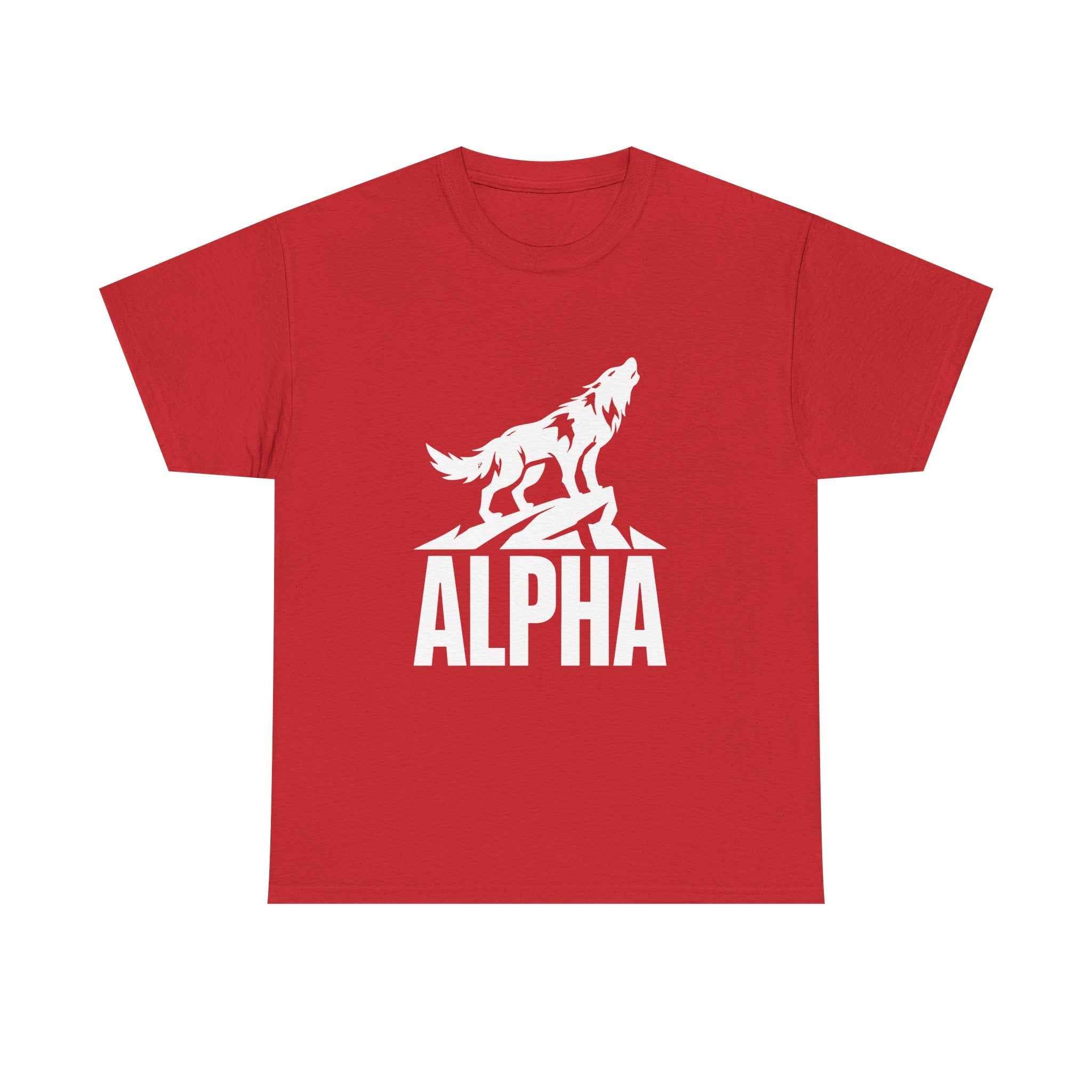 Alpha Wolf Tee, Graphic T-Shirt, Animal Lover Gift, Statement Shirt, Birthday Present, Outdoor Adventure, Cool Tee, Unisex Shirt