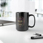 Langstrom’s Formula: 11oz/15oz Man-Bat Gothic Moring Coffee Mug