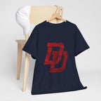 Marvel Daredevil movie Logo T‑Shirt — Distressed DD Superhero  unisex Tee