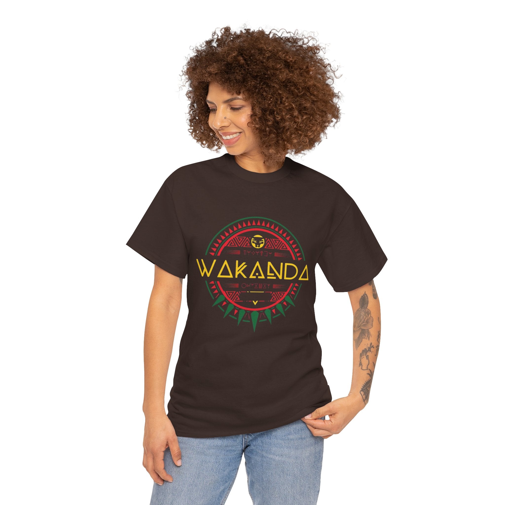 Avengers : Wakanda Forever Tribal Art Unisex T-Shirt