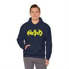 Nerd Batman Yellow Graphic Unisex Streetwear Hoodie