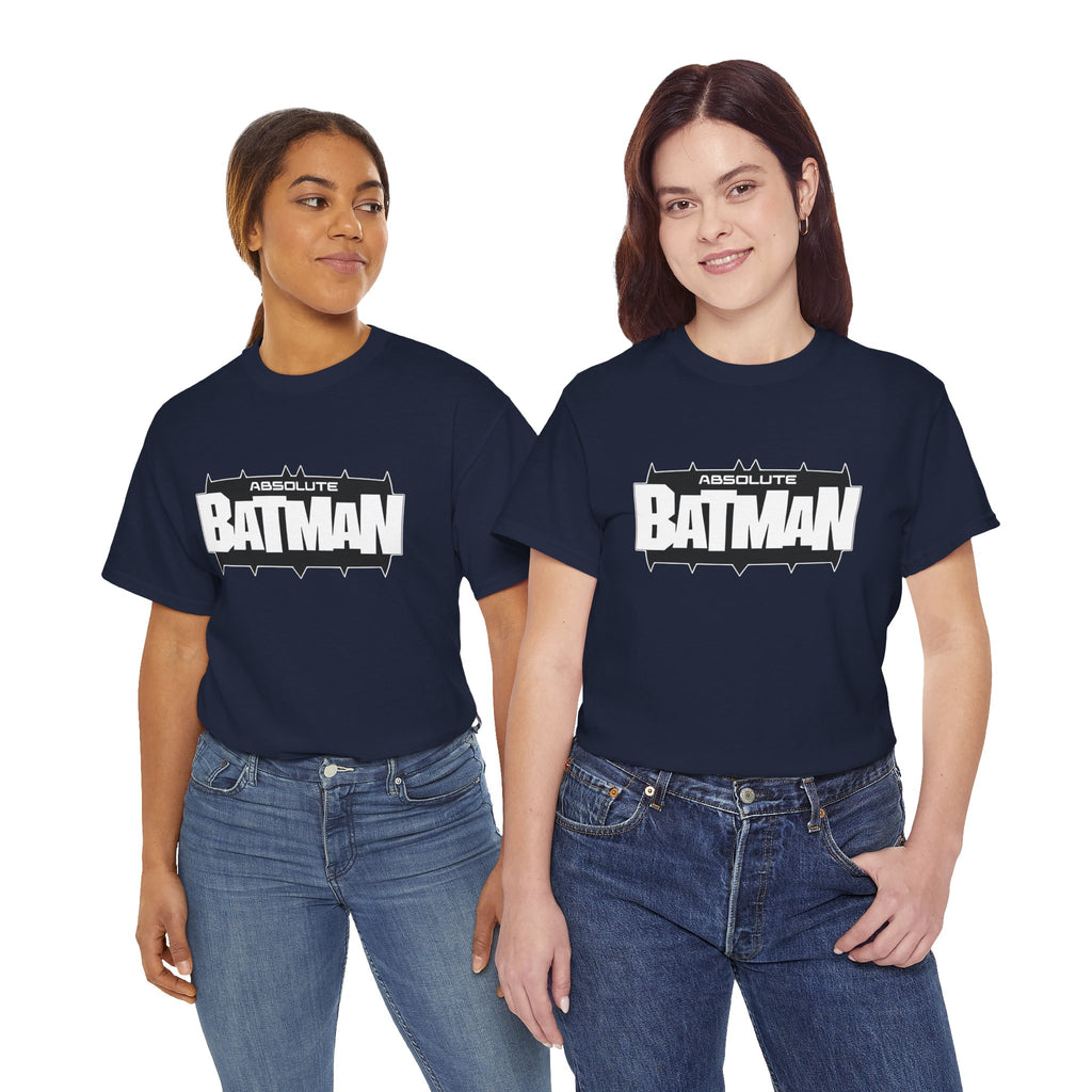 Absolute Batman Logo Unisex T-Shirt – DC Absolute Universe Gotham Knight Heavy Bat Graphic Tee