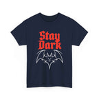 Stay in the Dark Unisex Graphic Tee, Stay Moody Tee, Graphic T-Shirt, Grunge Tee, Dark Vibes Shirt, Depressed Tee, Moody Clothing, Emo Tee,