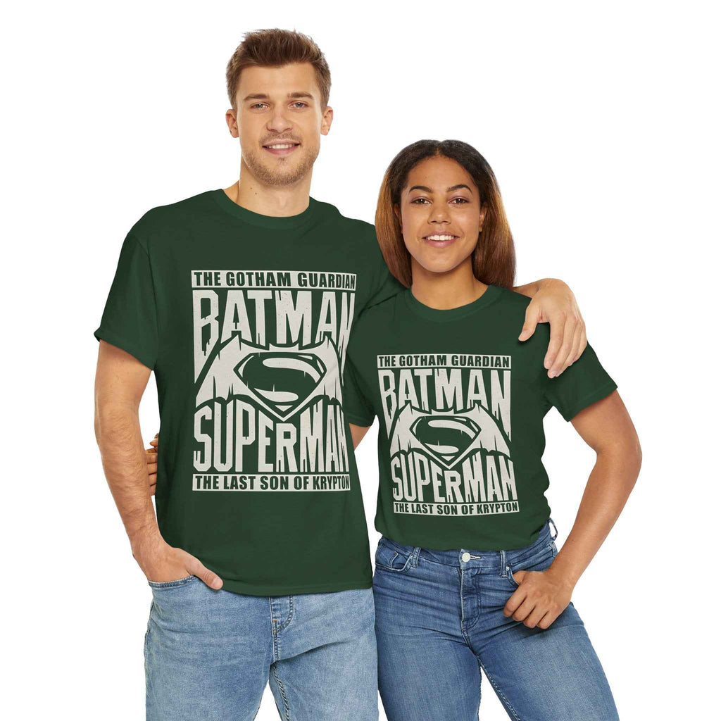 Unisex Batman Superman Dawn of Justice Logo T-Shirt