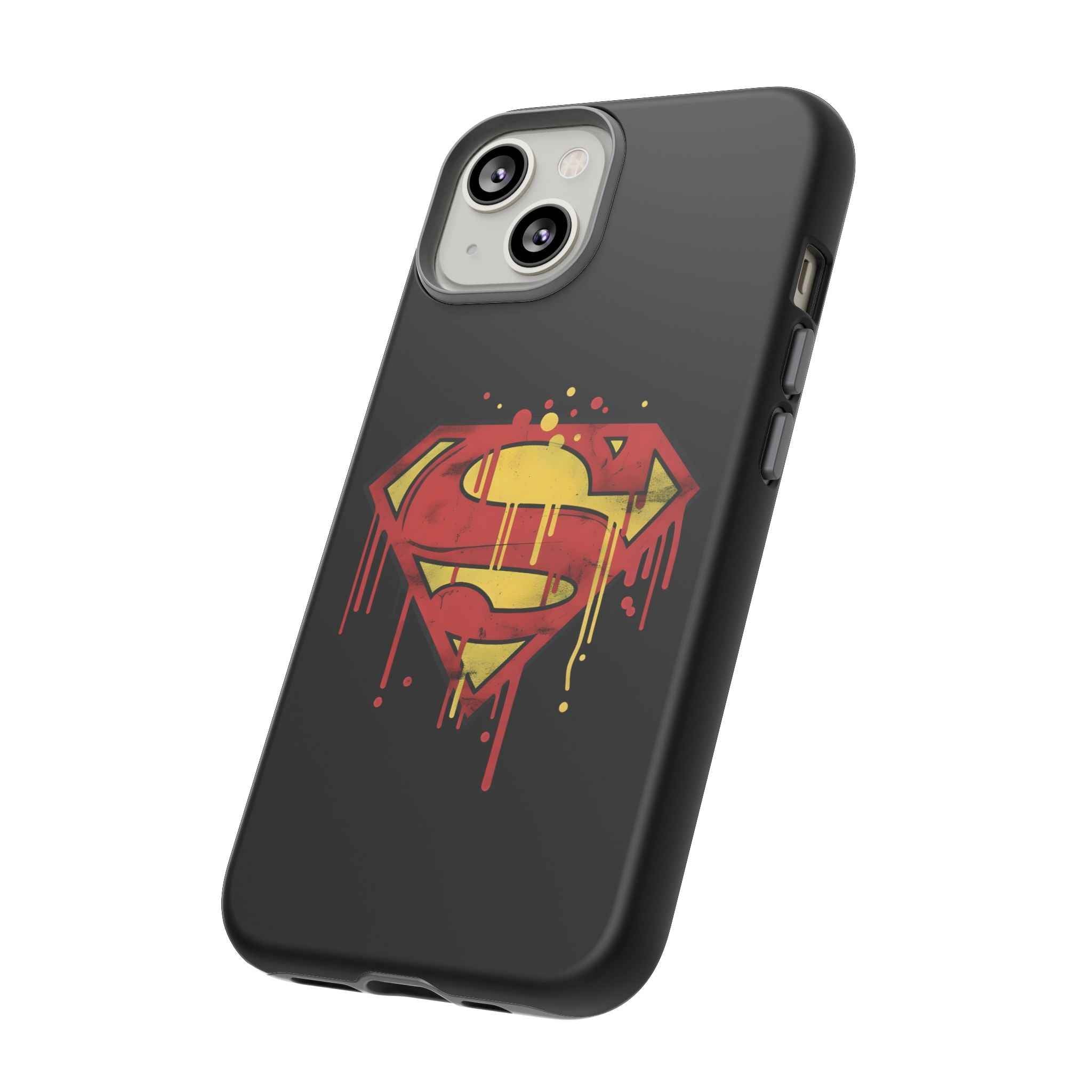 Superman Graphiti Hard iPhone Case