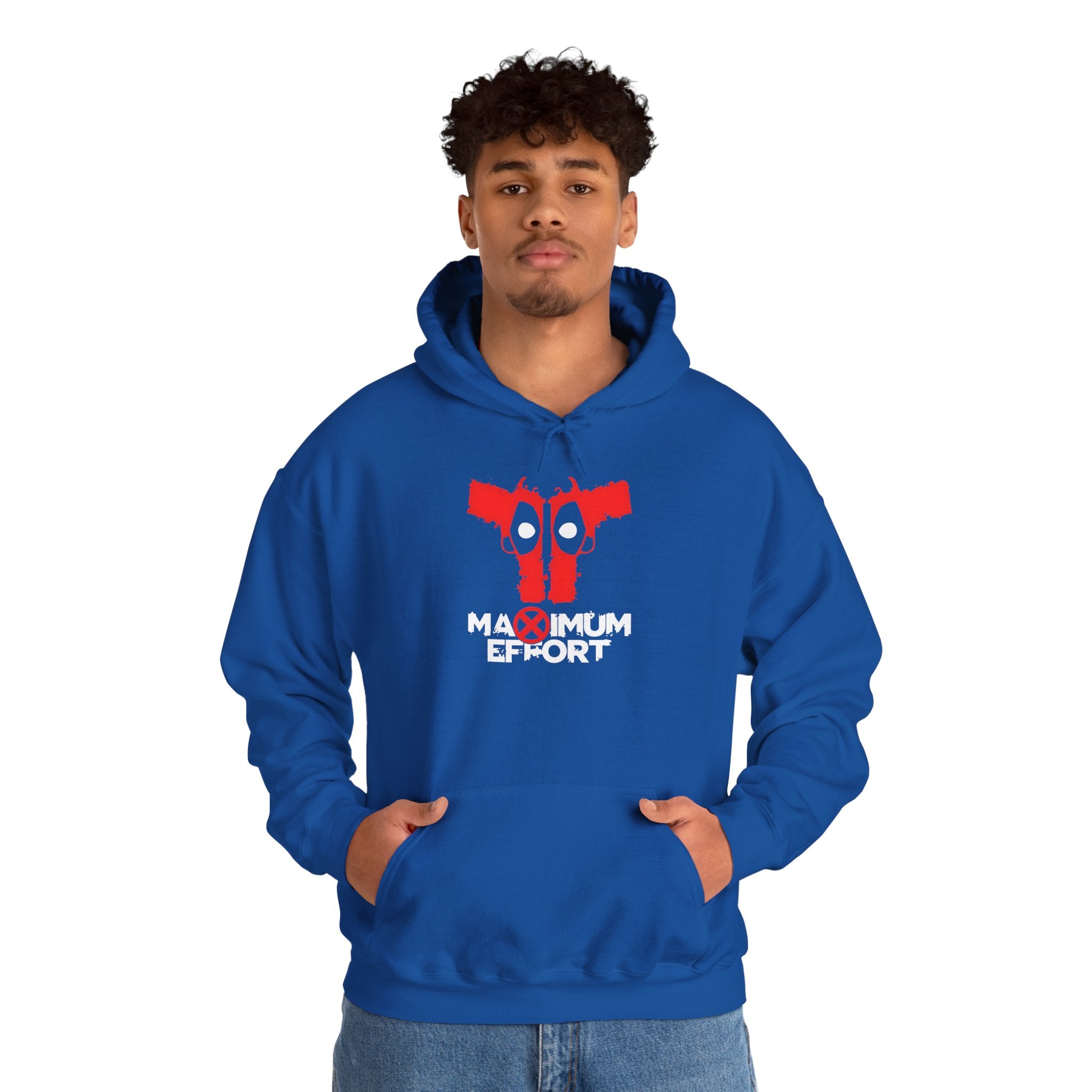 Deadpool "Maximum Effort" Hoodie — Marvel-Inspired Graphic Pullover
