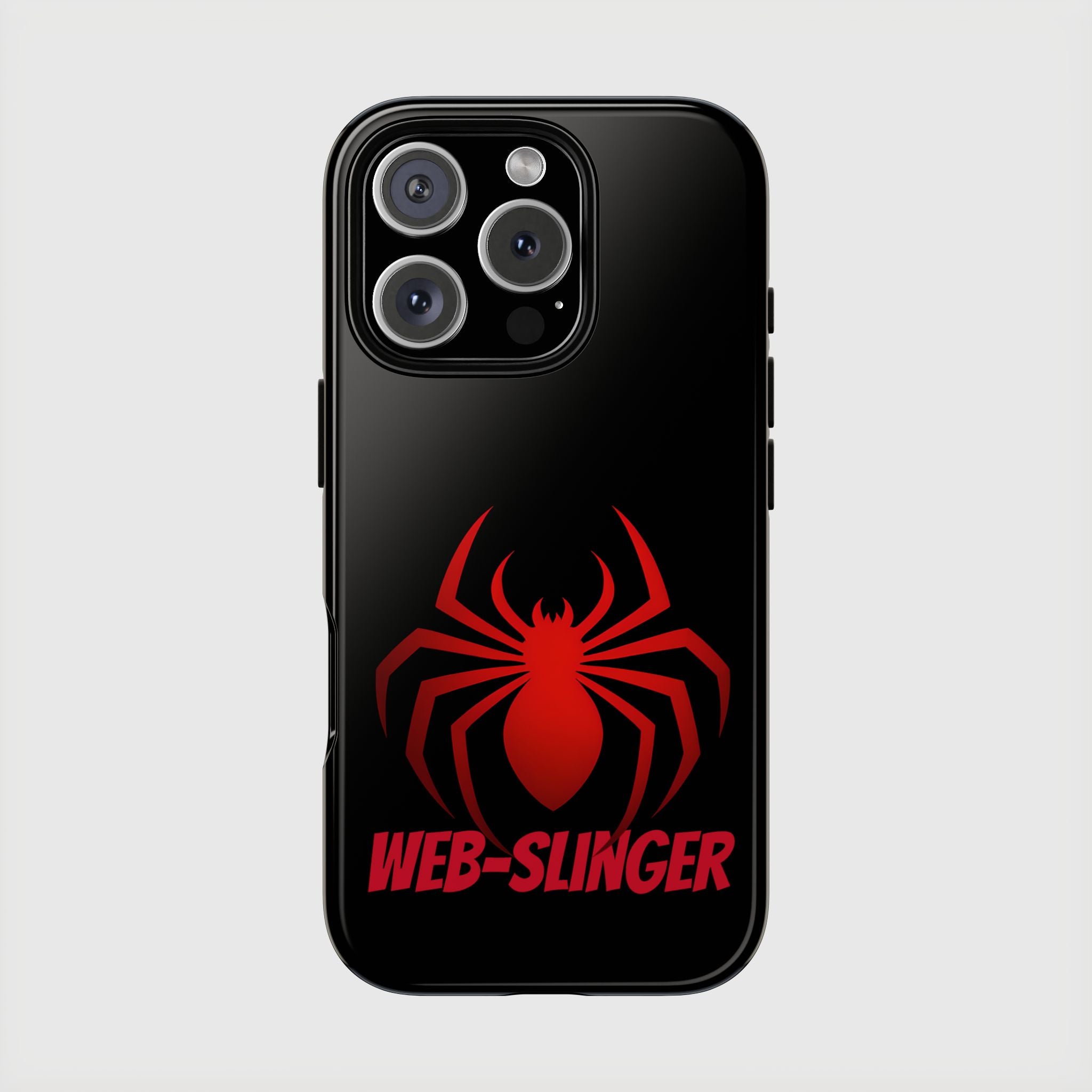 Red Spiderman Hard iPhone Case - Drkheroz