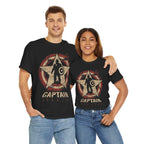 Captain America Vintage Star Shield Unisex T-Shirt