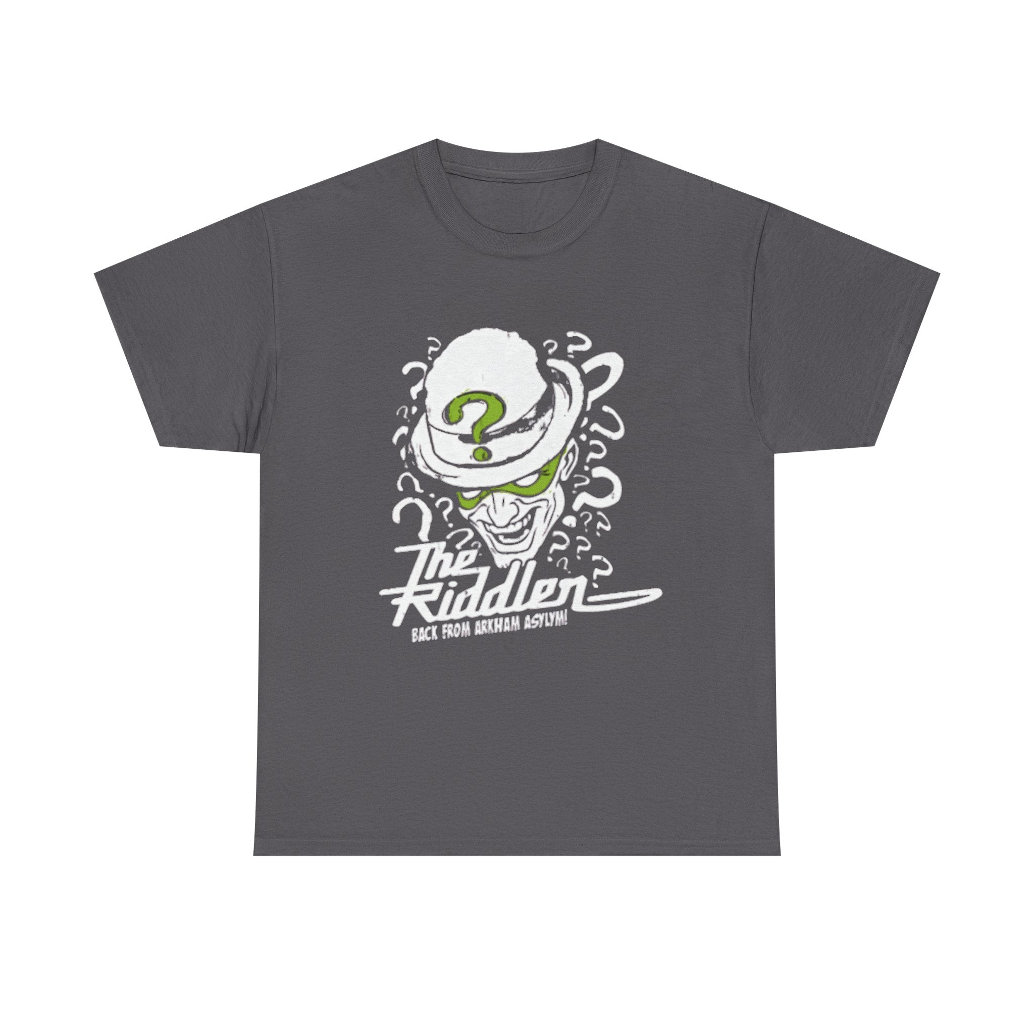 The Riddler T-Shirt – Vintage DC Batman Villain Graphic Tee | Gotham Puzzle Design