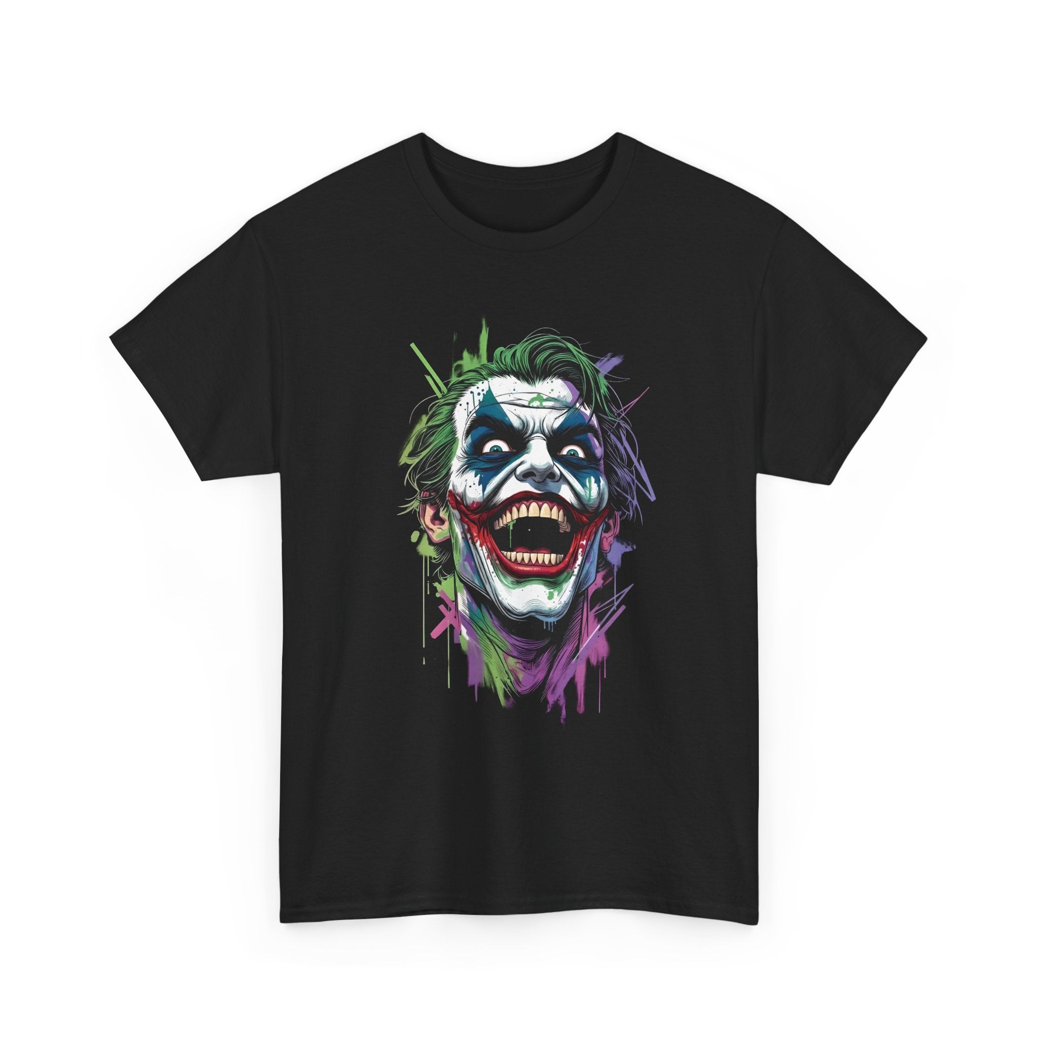 The Joker Streetwear Unisex Graphic Tee - Vintage DC Comics Joker Laugh T-Shirt