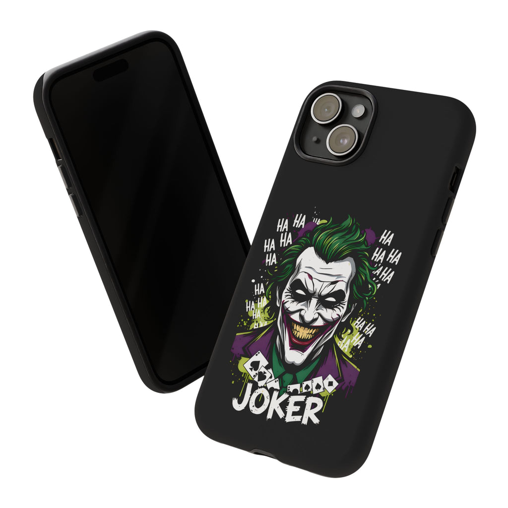 Joker "Bad Joke" DC Villain Hard Case for iPhone 17, 17 Air, 17 Pro Max, 16, 15, 14
