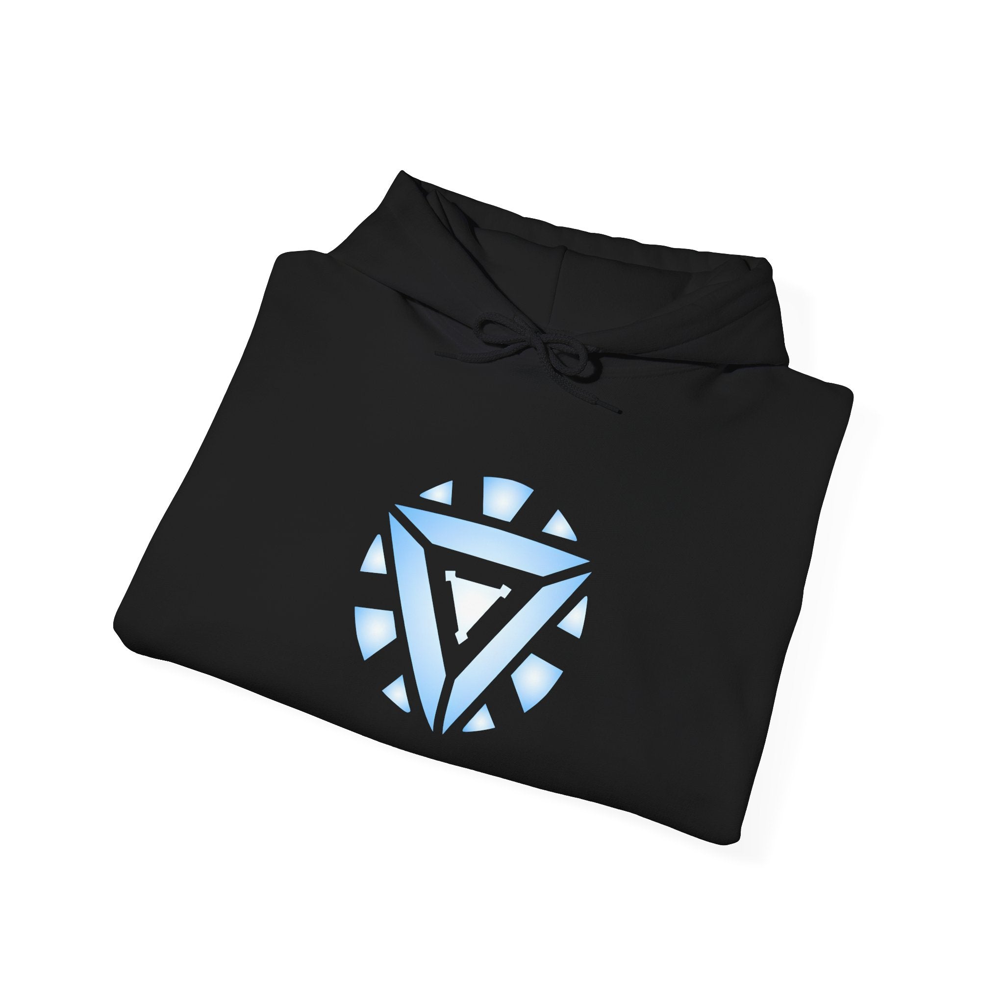 Iron Man Arc Reactor Hoodie — Glowing Iron Man Chest Emblem