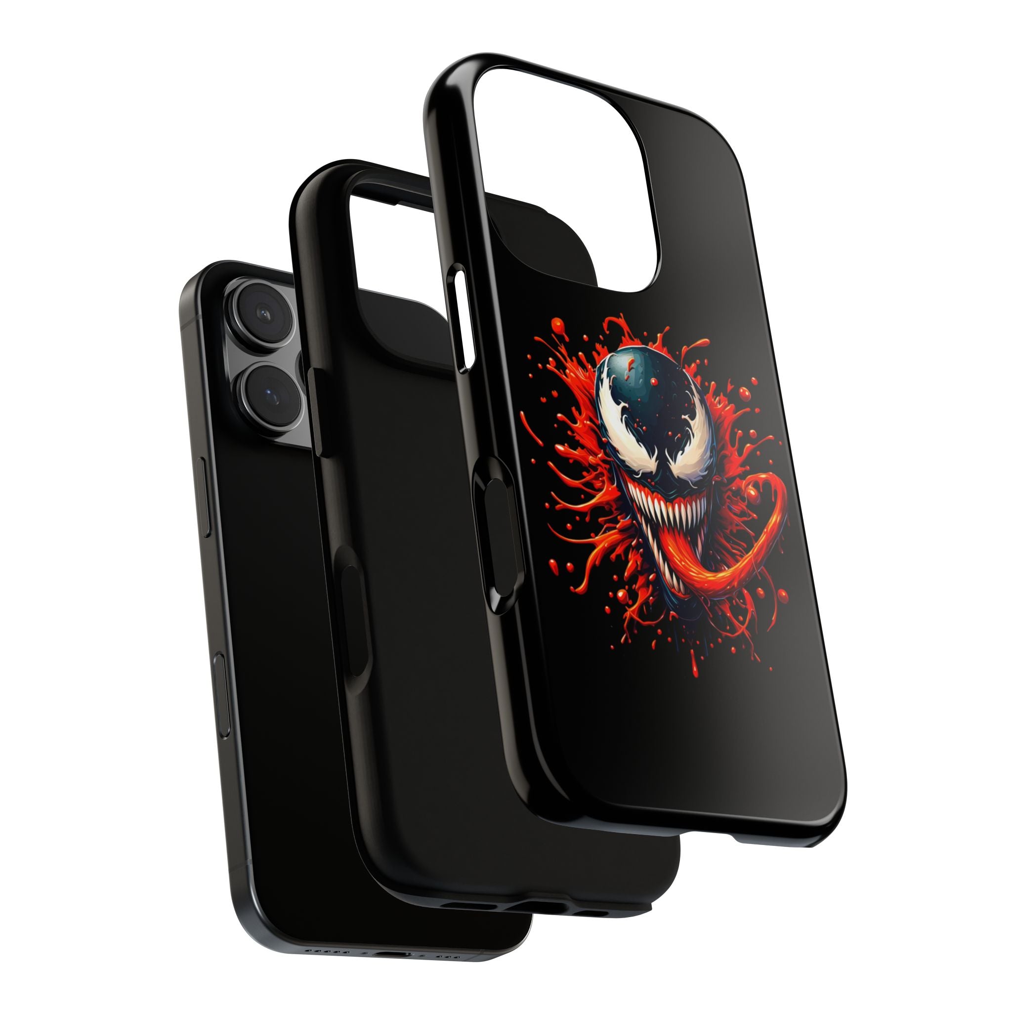 Venom vs Carnage "Symbiote Strike" Hard Case for iPhone 17, 17 Air, 17 Pro Max, 16, 15, 14