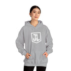 Justice League Shield Logo Hoodie — Minimalist DC Justice League 2017 Sweatshirt