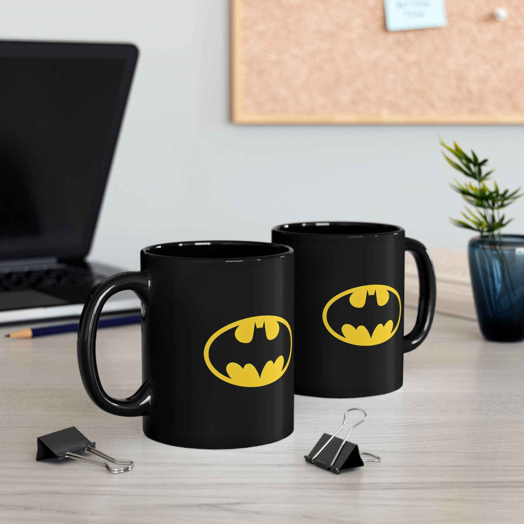 Batman Black Mug - Perfect for Superhero Fans