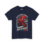 Marvel Spider-Man 'Gives the Finger' Comic Tee — Web-Slinger Graphic T-Shirt