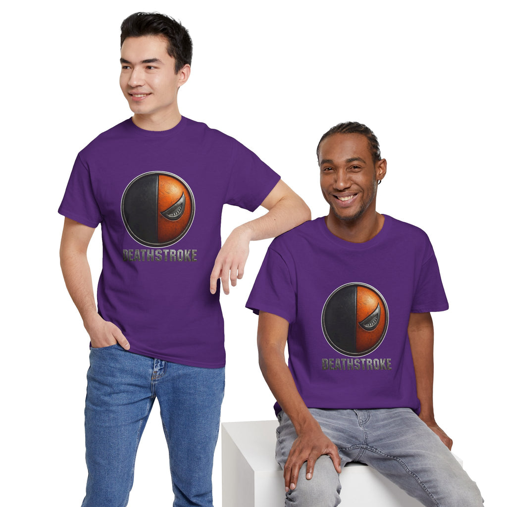 Deathstroke Logo T-Shirt – DC Comics Supervillain Graphic Tee for Fans