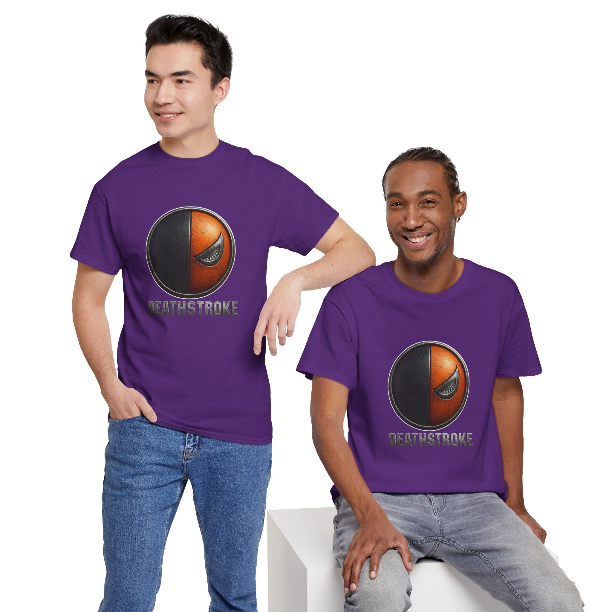 Deathstroke Logo T-Shirt – DC Comics Supervillain Graphic Tee for Fans