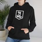 Justice League Shield Logo Hoodie — Minimalist DC Justice League 2017 Sweatshirt