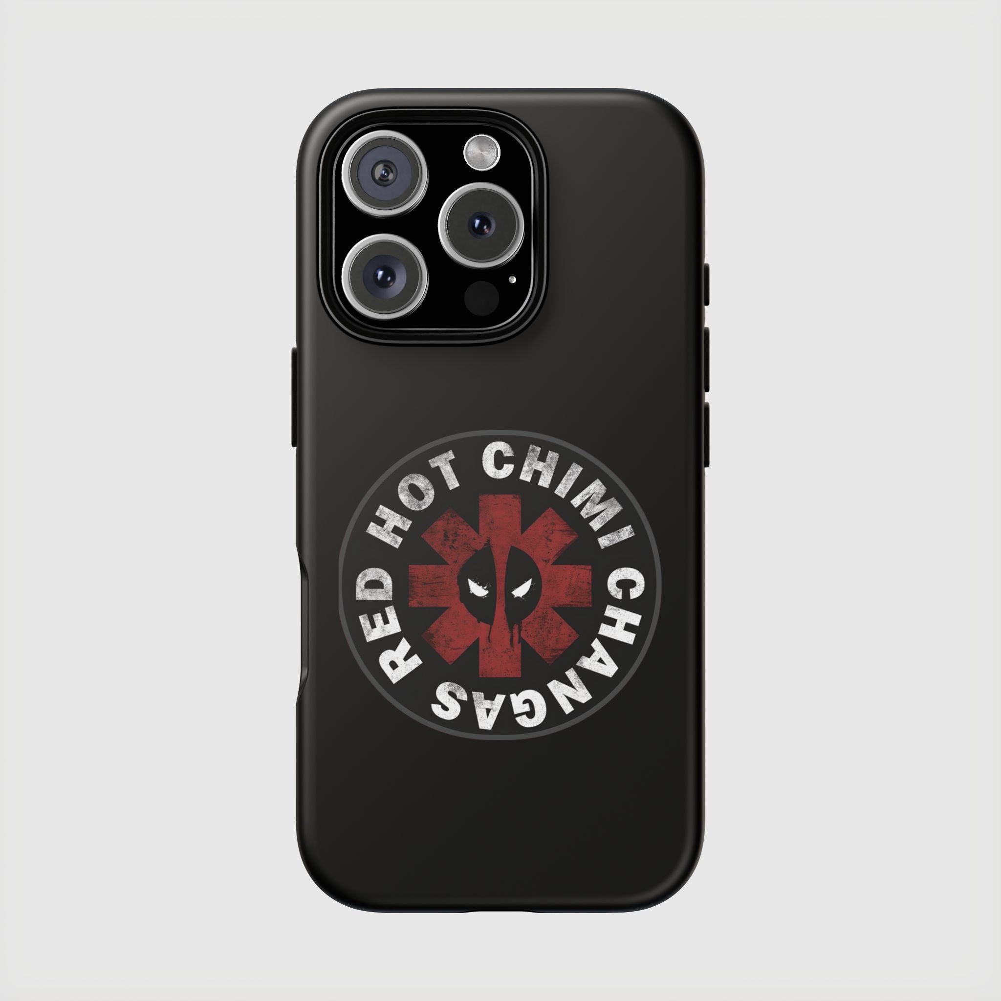 Deadpool: Chimi Chagans Hard Case for iPhone 17, 17 Air, 17 Pro Max, 16, 15, 14