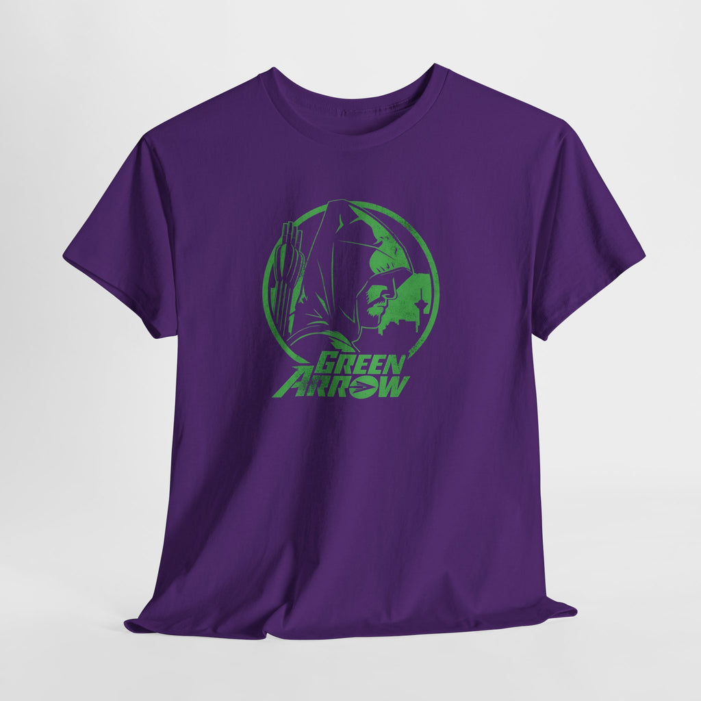 DC Green Arrow Graphic Tee — Oliver Queen - The Arrow Archer Logo T-Shirt