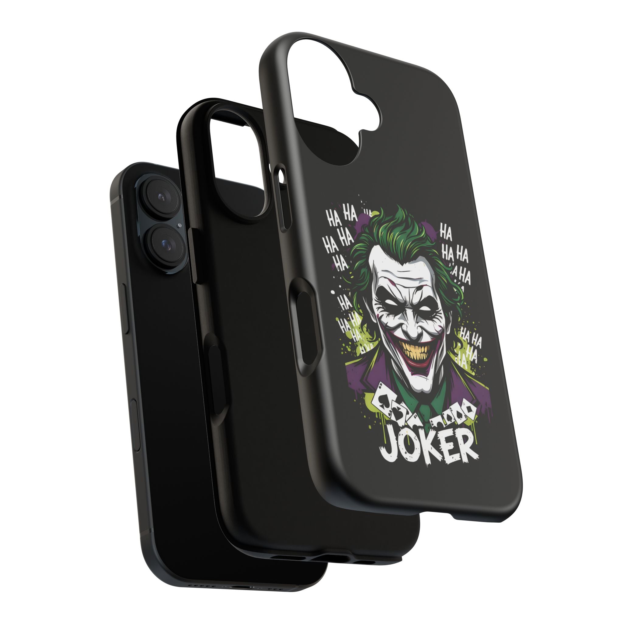 Joker "Bad Joke" DC Villain Hard Case for iPhone 17, 17 Air, 17 Pro Max, 16, 15, 14