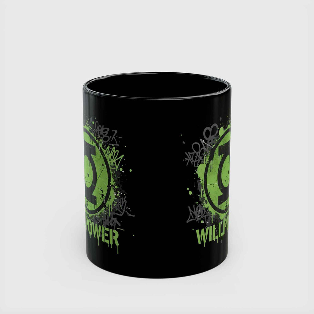 Edgy Willpower Lantern Street Art Statement Coffee Mug