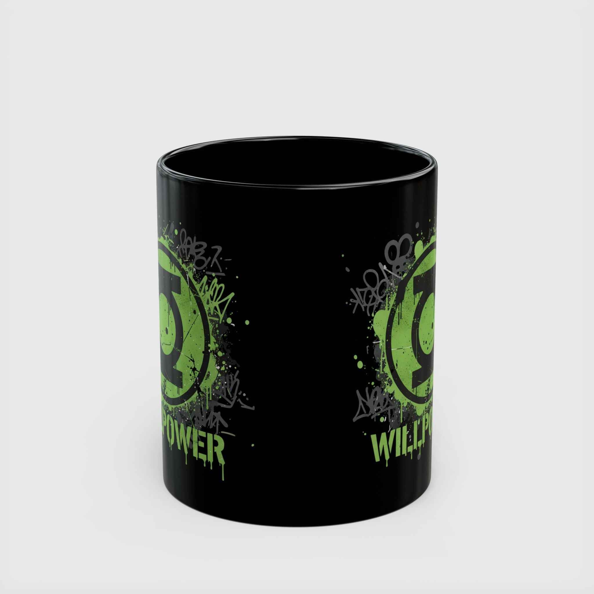 Edgy Willpower Lantern Street Art Statement Coffee Mug