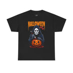 Ghostface Pumpkin Halloween Tee: Spooky Unisex T-Shirt, Scary Halloween Shirt, Creepy Cotton Tee, Haunted Pumpkin Top, Ghostly Costume