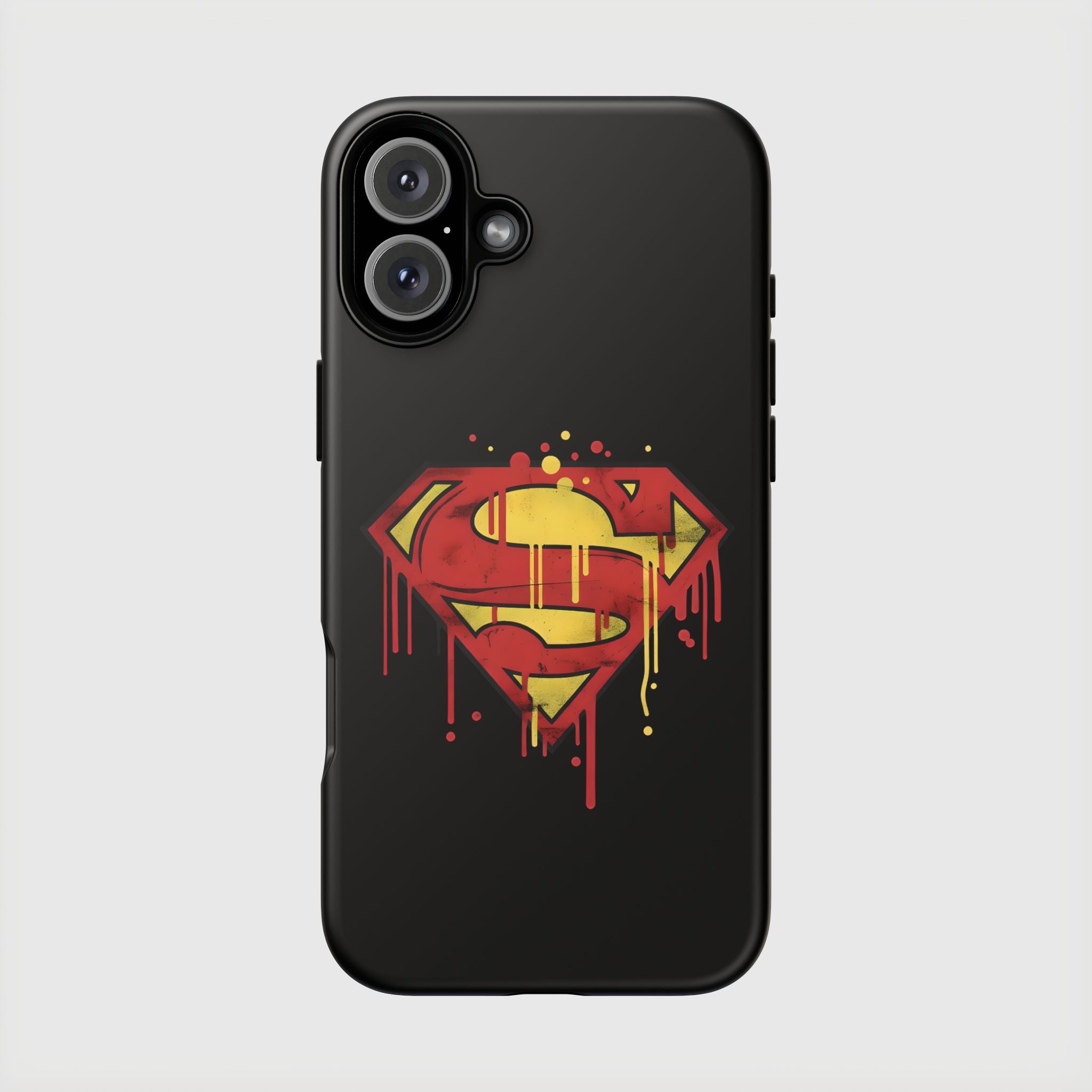 Superman Graphiti Hard iPhone Case - Drkheroz