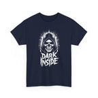 Dark Inside Skull Graphic T-Shirt — Gothic Halloween Alternative Tee