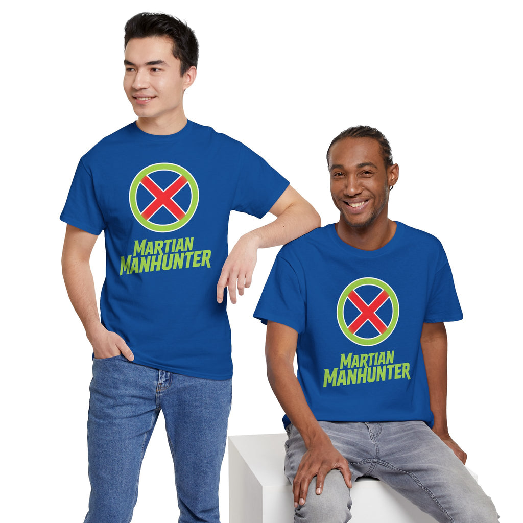 Justice League Martian Manhunter T-Shirt — J'onn J'onzz DC Superhero Cotton Tee