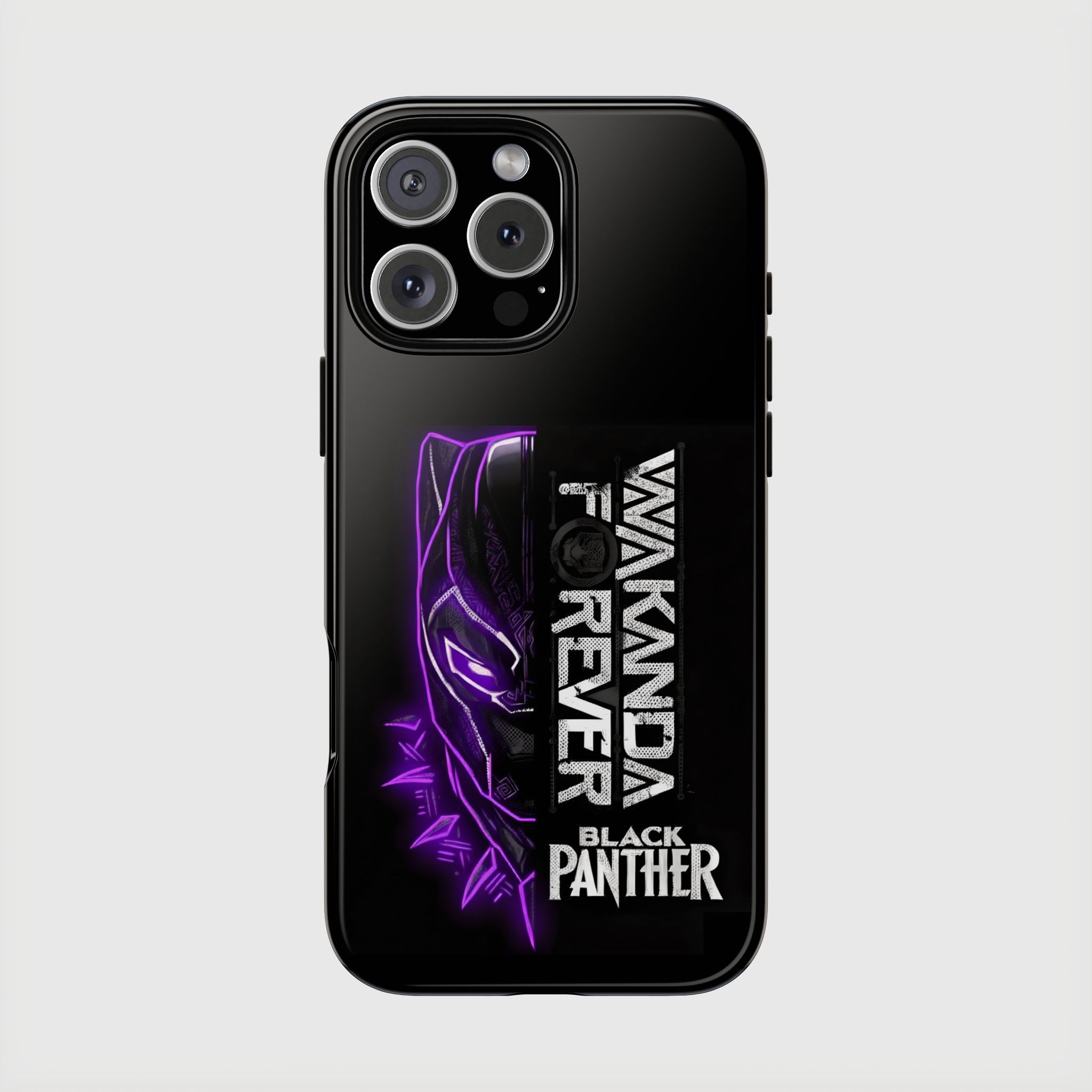 Wakanda Forever Phone Case — Vibranium-Style Protective iPhone Case