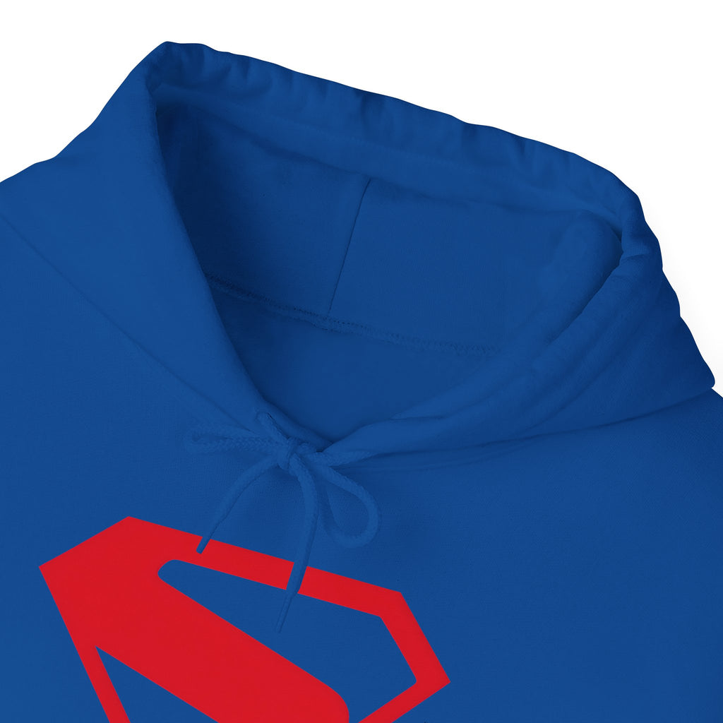 Kingdom Come Superman Logo Hoodie — Vintage Brandon Routh S Shield Sweatshirt