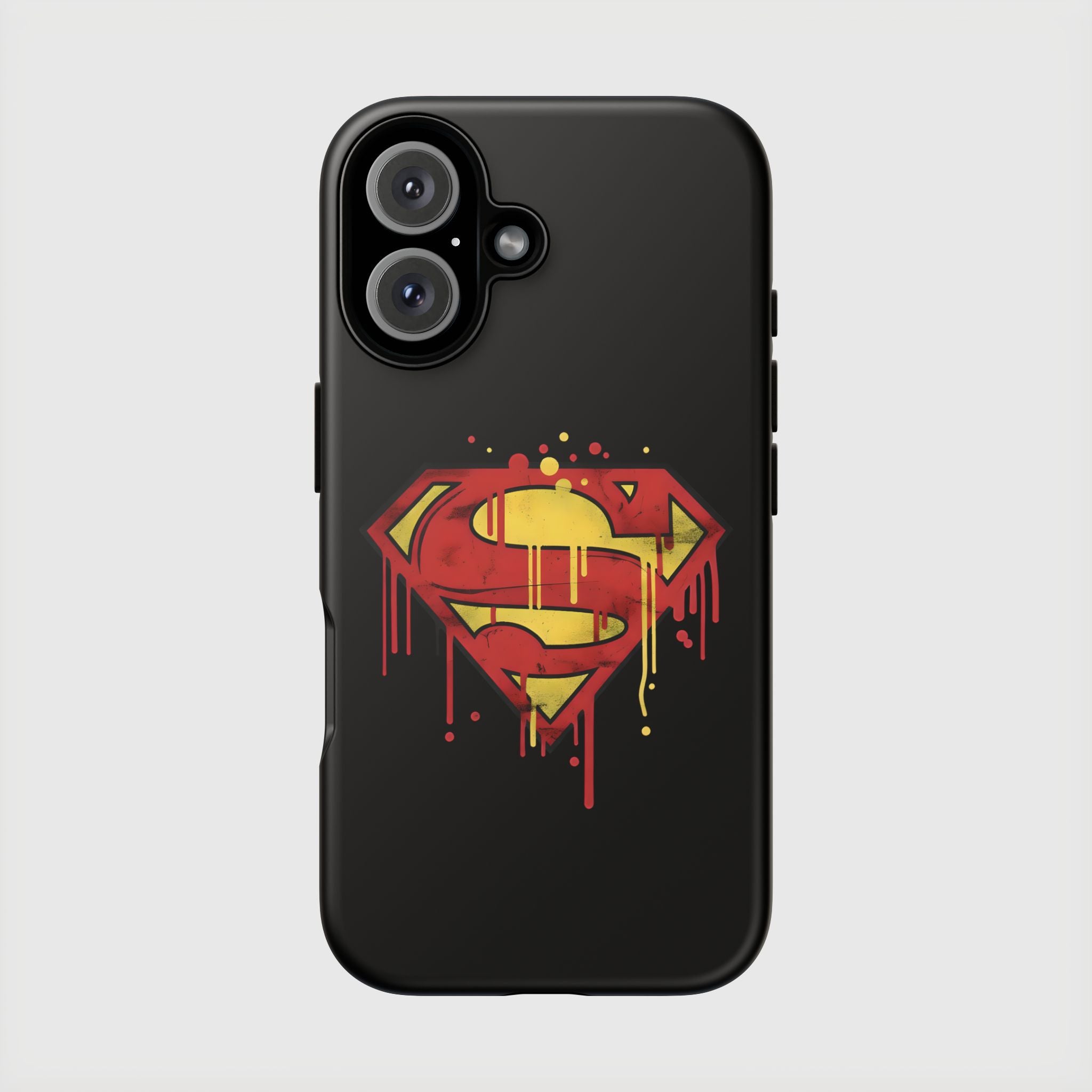 Superman Graphiti Hard iPhone Case - Drkheroz
