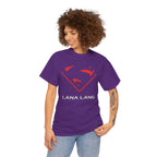 Superwoman Red Shield Graphic T-Shirt — Lana Lang Prime Earth Superwoman Logo Tee