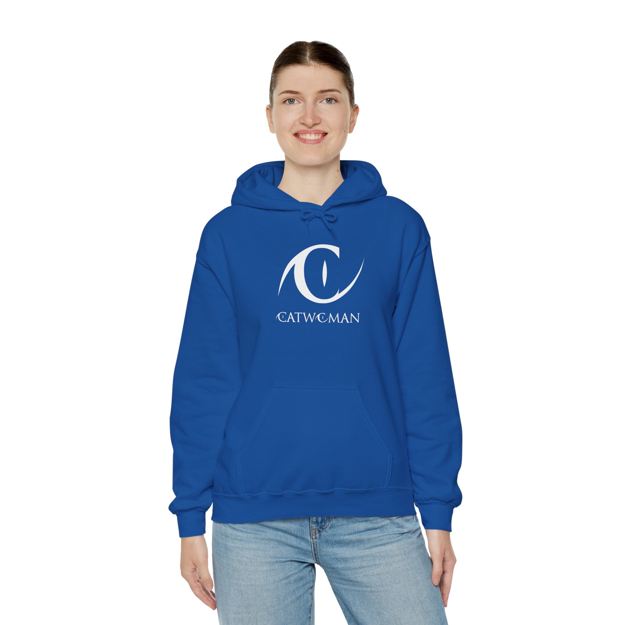 Catwoman Hoodie– Big Eye Graphic | DC Comics Stylish Pullover