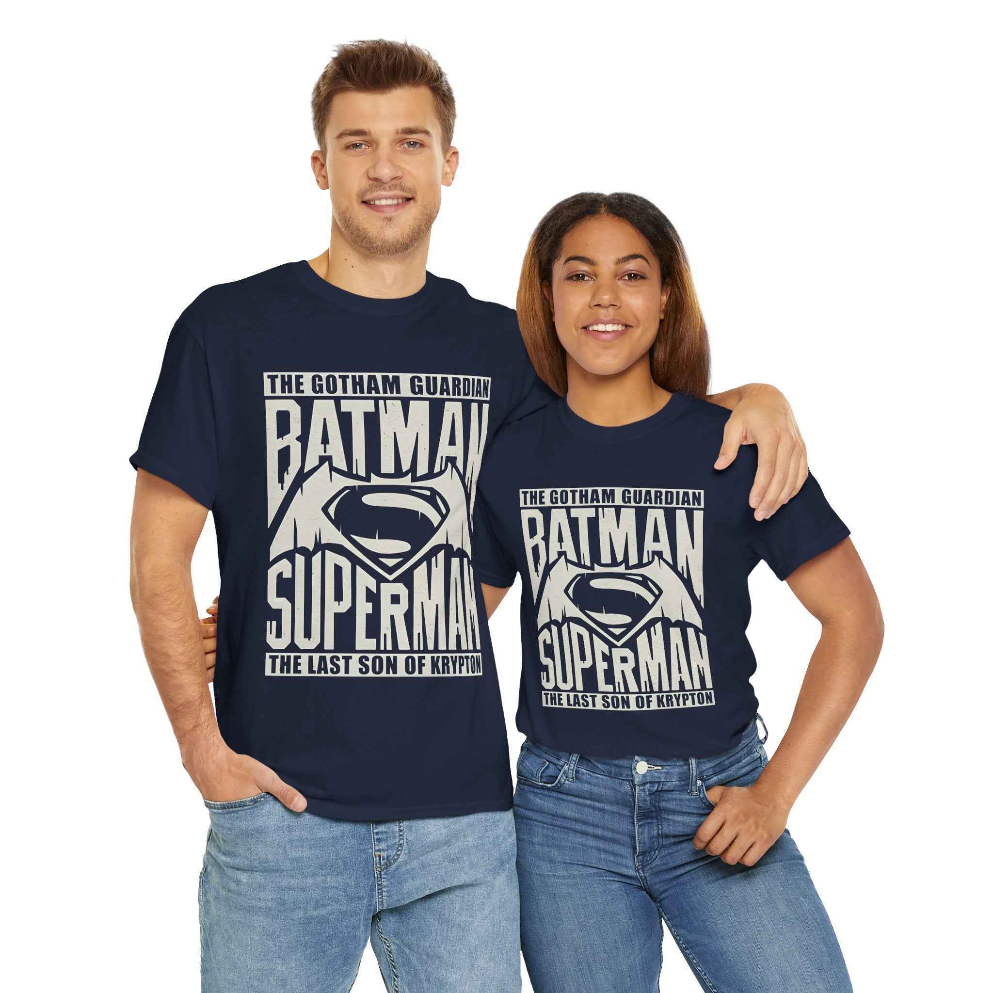 Unisex Batman Superman Dawn of Justice Logo T-Shirt