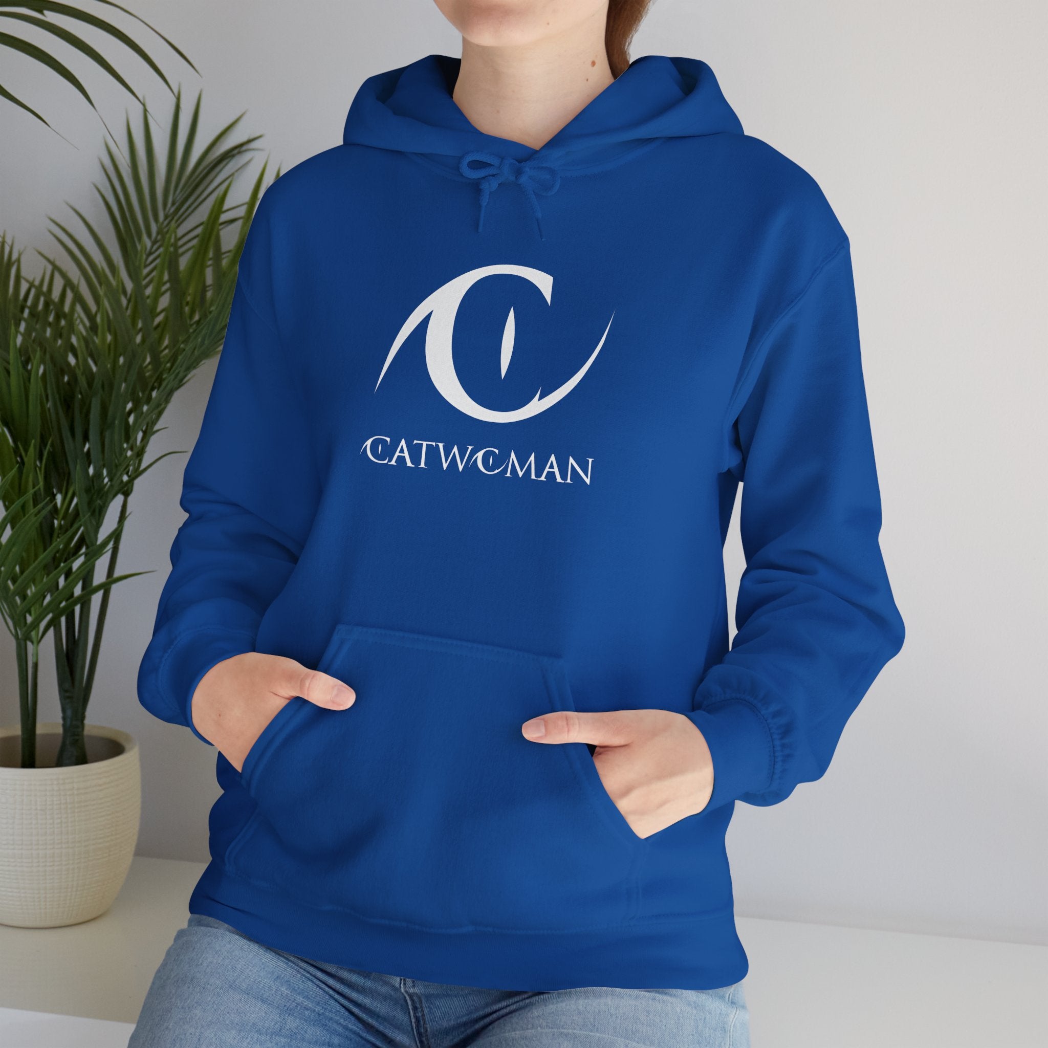 Catwoman Hoodie– Big Eye Graphic | DC Comics Stylish Pullover